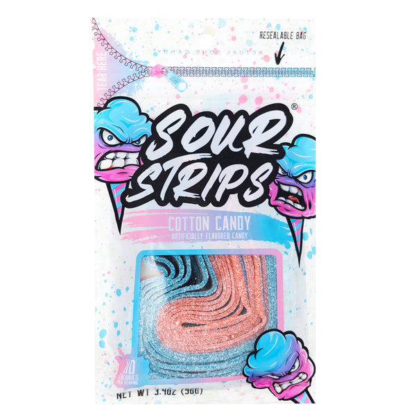 Sour Strips Cotton Candy sour strips cotton candy